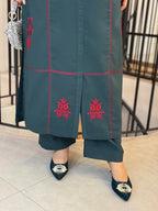 Dani Embroidery – 2PC Stitched Suit