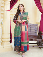 Bahaar-e-Rang – Multi Pattern 3-Piece Suit