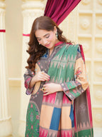 Bahaar-e-Rang – Multi Pattern 3-Piece Suit