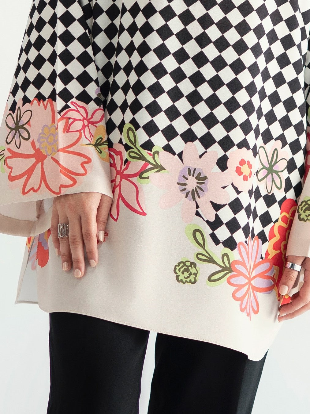 Floral Chess – Printed Co-Ord Set