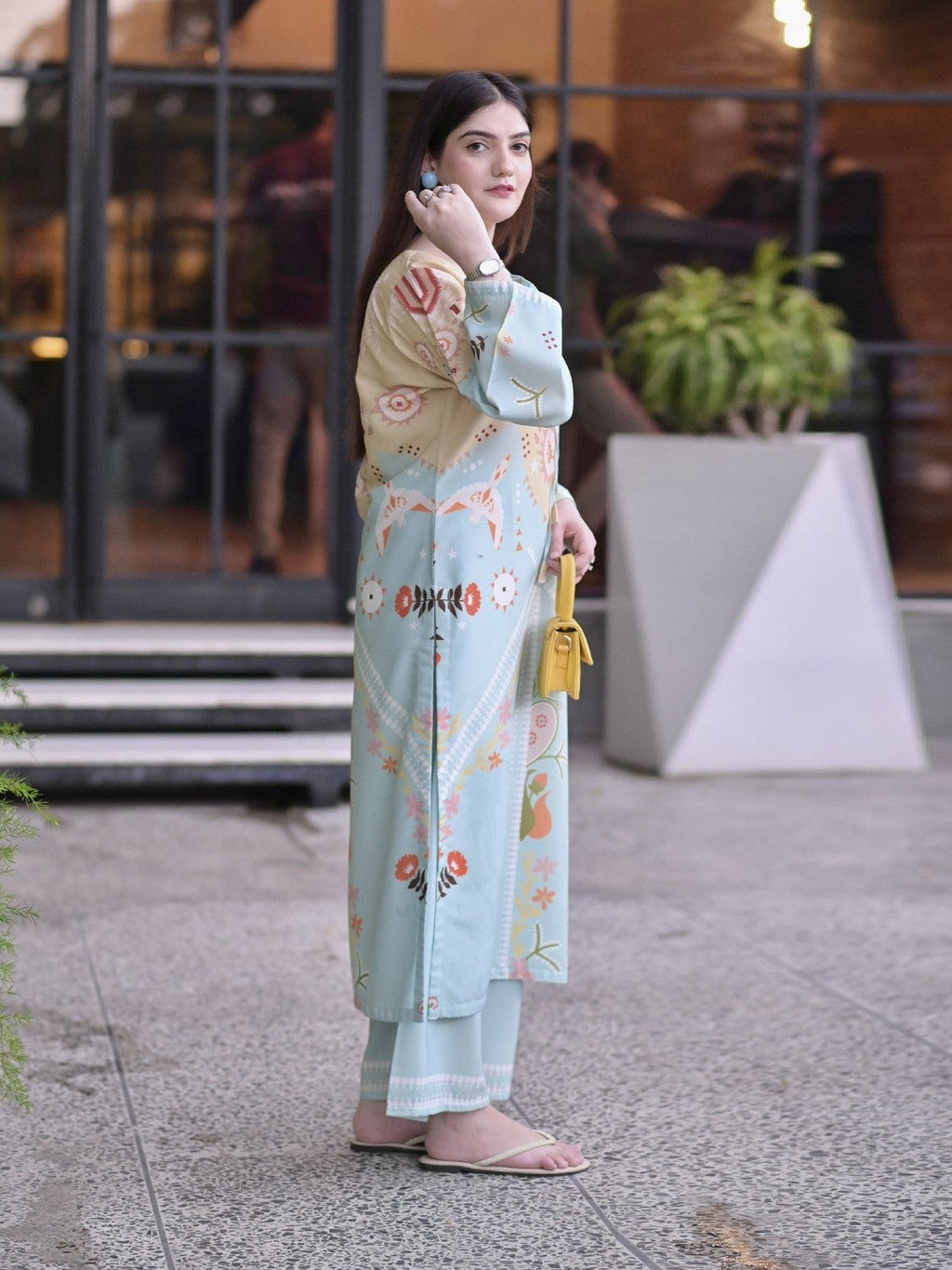 Dilnashin – Sublimation Printed 2-Piece Stitched Set