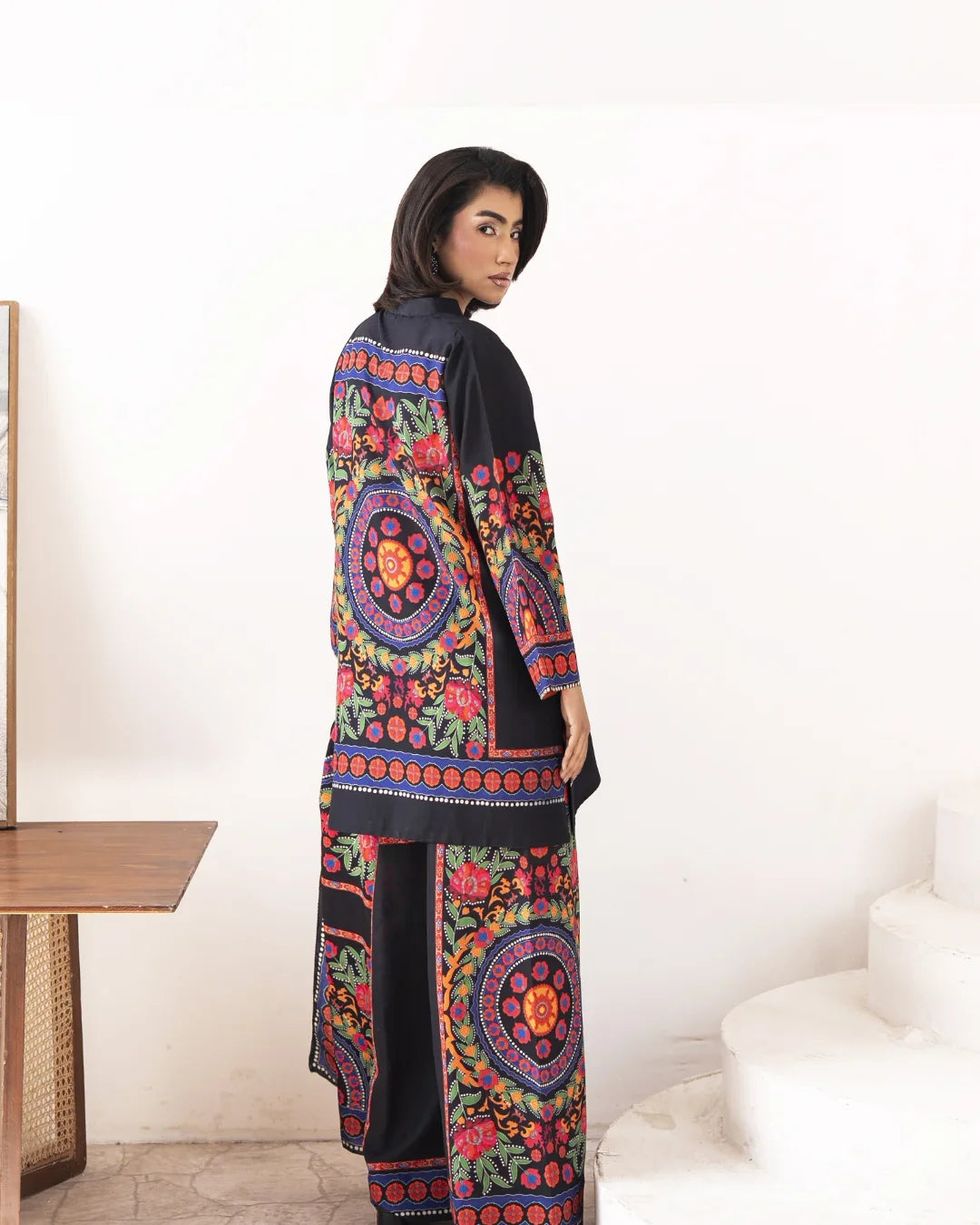 Sumbul – Vibrant Ethnic Co-Ord Set (With Mini Stolar)