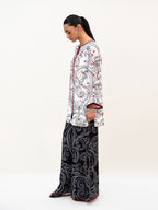 Mahira – Scarlet Touch Printed 3-Piece Suit