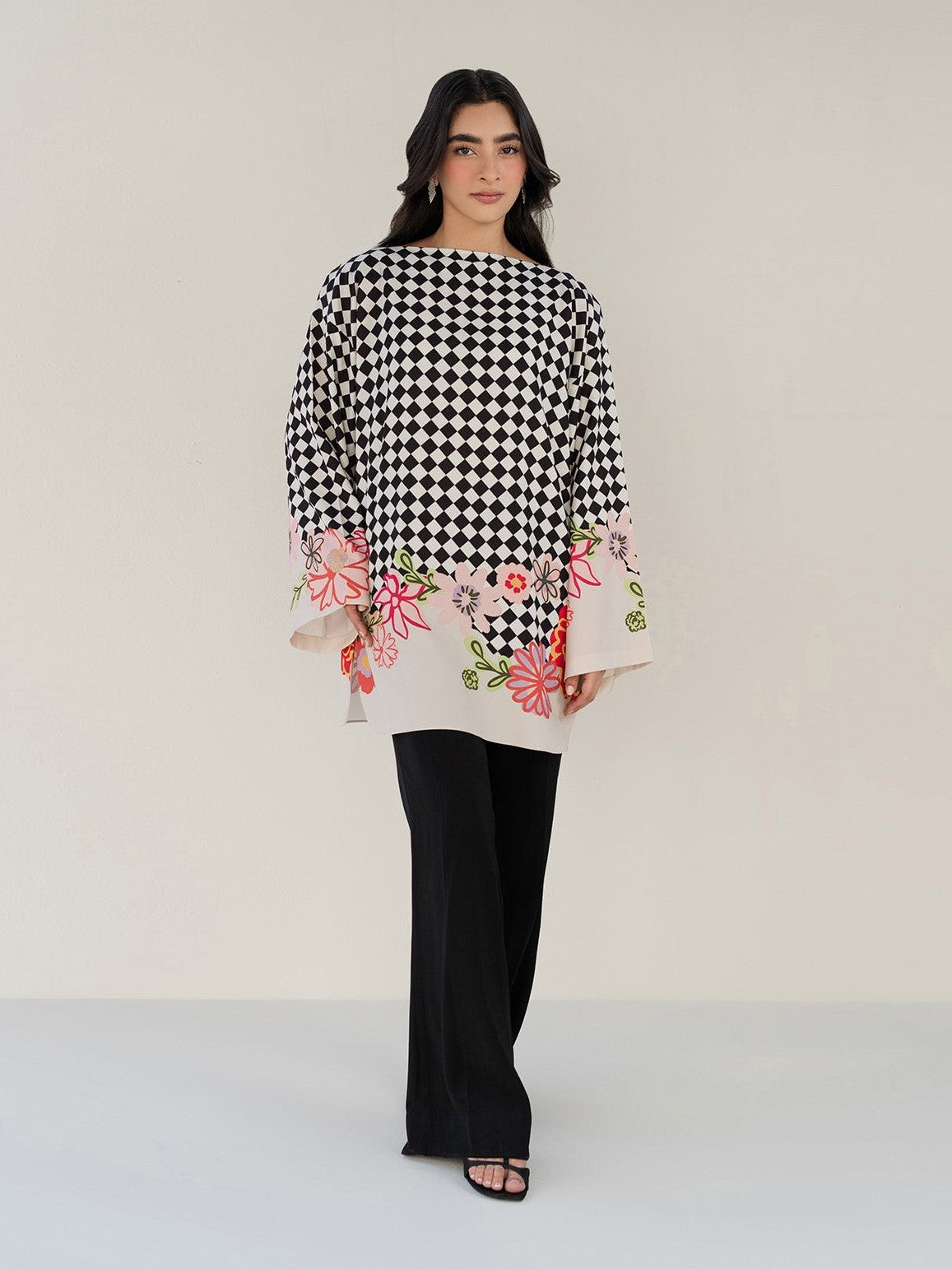 Floral Chess – Printed Co-Ord Set