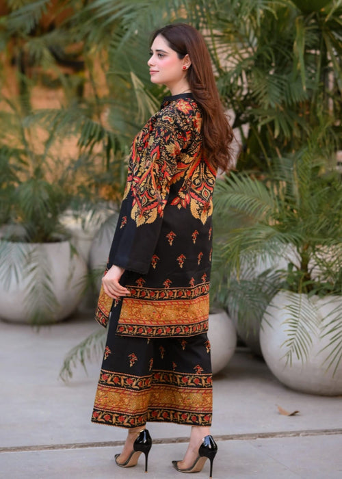 Batool Cord Set | 2-Piece Printed Outfit